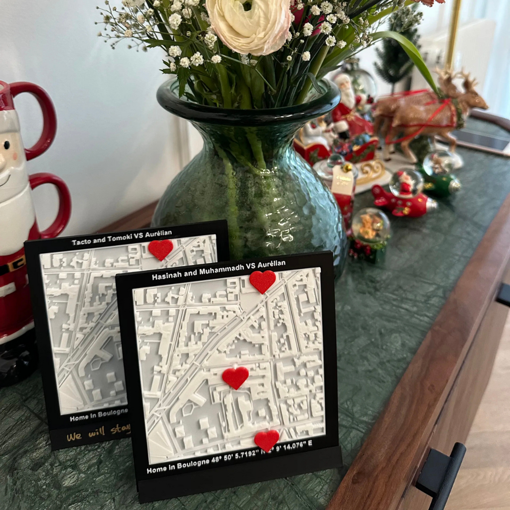 Meaningful gift idea – celebrate love with a customized city map.